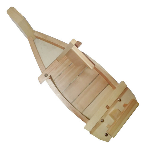 Tabla De Bambu Barco Makis Sushi 60cm Cocina Menaje Regalo