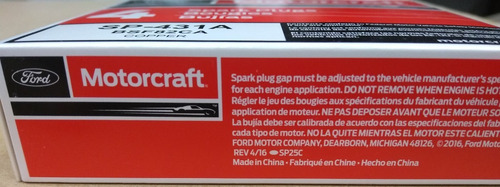 Imagen 10 de 10 de Bujias De Ford F-100 Juego X 6 Motor 221 Motorcraft!!! Bsf/82/c