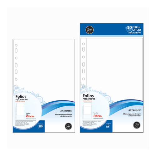 Folios X10 Fw Premium Oficio 80 Micrones