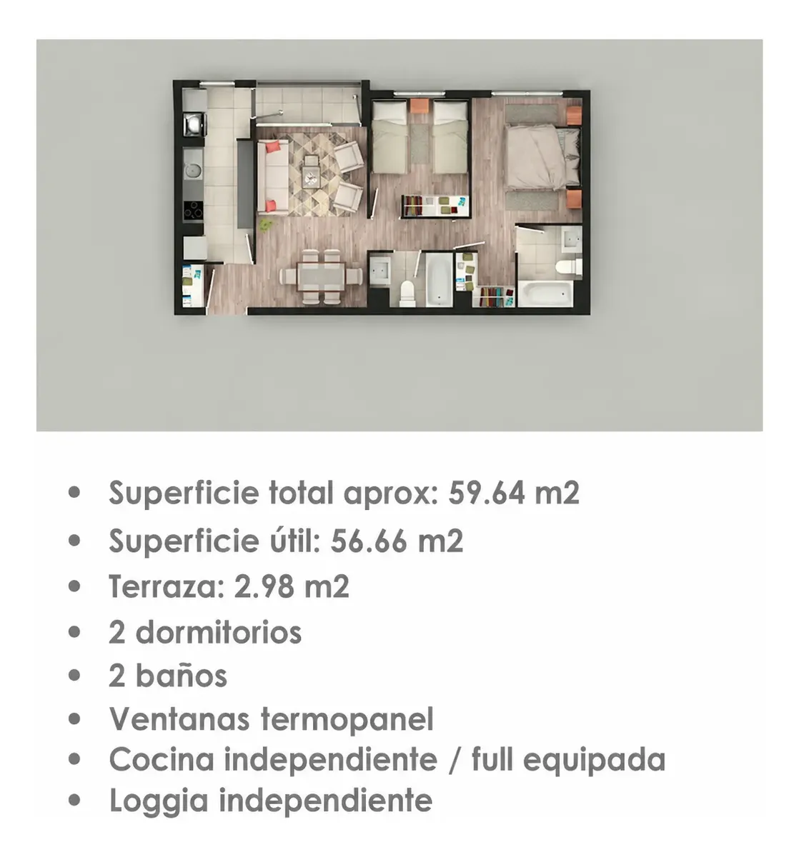 Imagen 4 de 5 de Departamento Ubicado En Talcahuano, Excelente Conectividad