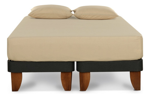Set Sabanas Lisas 180 Hilos Taupe 1 Plaza Y 1.5 Plazas CIC