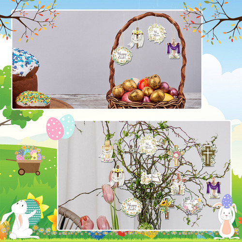 12 Cruces De Pascua Para Colgar La Decoración De La Resurrec