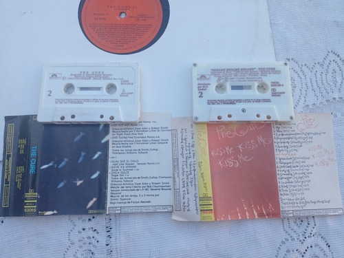 Vinilo The Cure Cassettes Kiss Me Onda Depeche Joy Soda Sumó