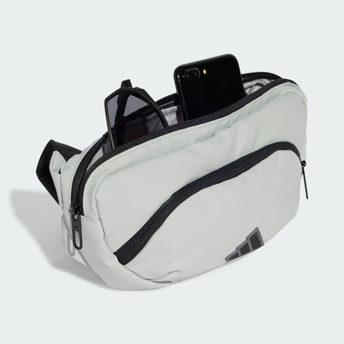 Riñonera adidas Casual Ultramodern Unisex Gris Jd5756 Diseño de la tela Liso