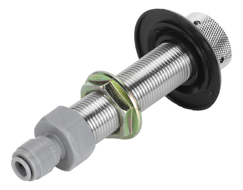 Barril De Conector Rápido De Tubo Roscado De Acero Inoxidabl