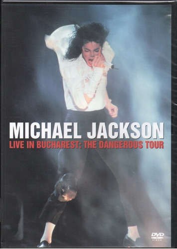 Dvd Michael Jackson - Live In Bucharest - The Dangerous Tour