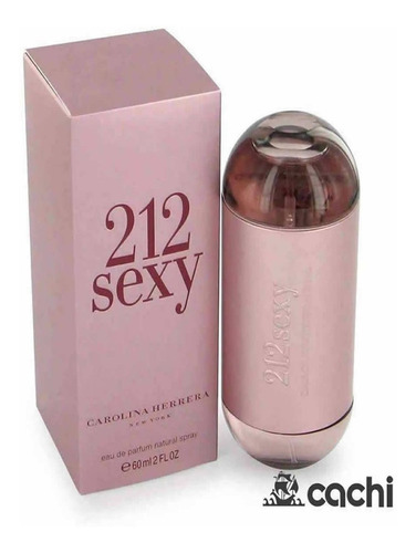 Imagen 1 de 5 de Perfume Carolina Herrera 212 Sexy 60ml Original