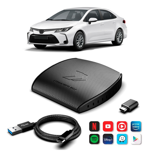 Streaming Box S 32gb 2gb Ram Corolla Carplay