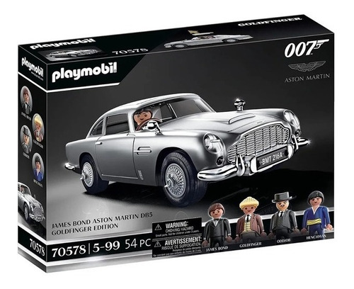 Playmobil James Bond Aston Martin Db5 - Edición Goldfinger