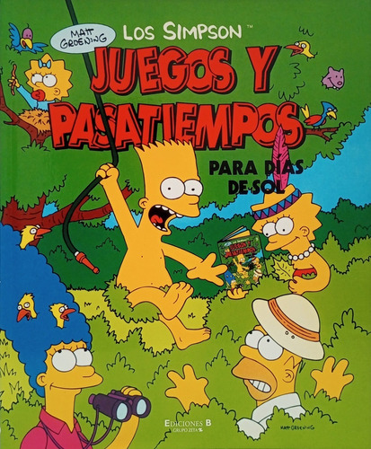 Los Simpson Juegos Y Pasatiempos © Matt Groening 1992 © Ed B