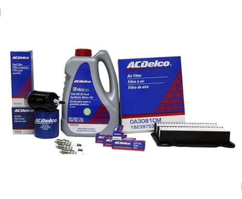 Kit De Afinacion 5w30 Sintetico Chevrolet Aveo 1.6 2012