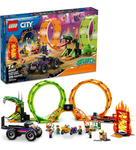 Lego City Stuntz Double Loop Stunt Arena 60339