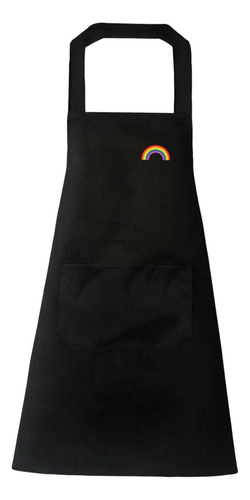 Delantal De Cocina Con Bolsillos Ajustables Para Barbacoa De
