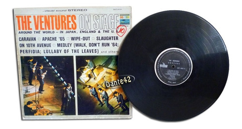 Don Wilson - The Ventures On Stage (vinilo) - Liberty 1965