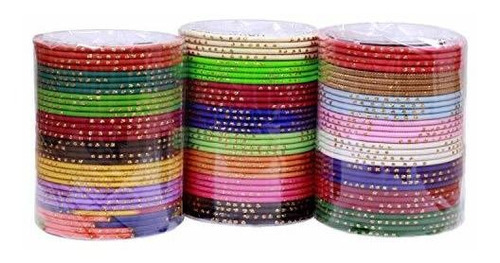 Brazalete - Indian Traditional Partywear 96 Piezas Multi Col