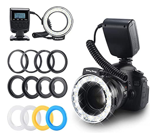 Ring Flash, Emiral 48 Macro Led Flash Light Con Control De P