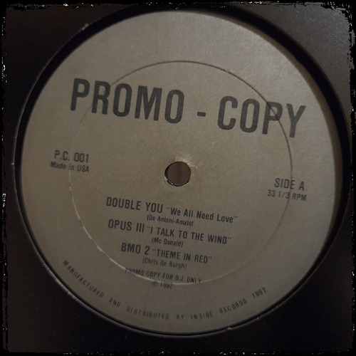 Compilado Promo - Copy - Ed Usa 1992 Vinilo Lp