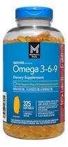 Comprar Member's Mark Omega 3-6-9 Suplemento Dietético En Cápsulas Blandas, Puede Apoyar La Salud Cardíaca Y Cardiovascular, Puede Promover La Función Visual Y La Salud Ocular, 325 Softgels, 162 Servicios