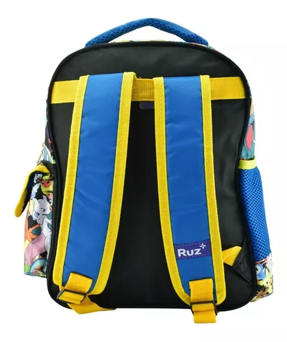 Mochila Unisex Azul Pikachu Kinder