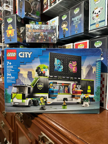 Lego City Camión De Torneo De Videojuegos 60388 344 Pzas