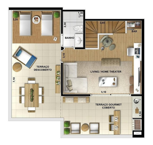Imagem 29 de 30 de Apartamento À Venda No Bairro Morumbi - São Paulo/sp - O-1743-6423