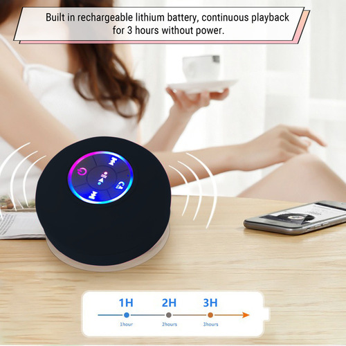 Nuevo Altavoz De Ducha Bluetooth Con Altavoz Manos Libres