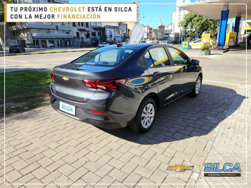 Imagen 5 de 20 de Chevrolet Onix Plus Lt 1.0 2024 Gris Oscuro 0km