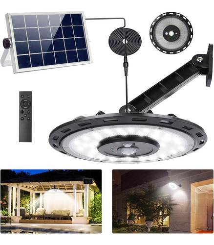 Luz De Cobertizo Solar Indarun Con Interruptor De Encendido