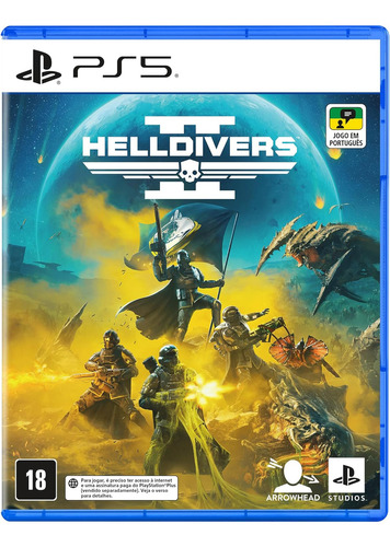 Helldivers 2 Ps5 Midia Fisica