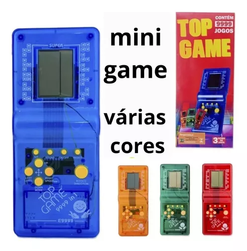 Vídeo Game Portátil Retro Mini Game Antigo 9999 Jogos