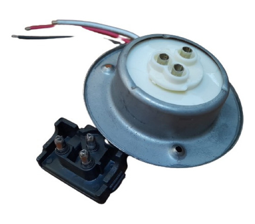 Plafon Redon 2(in) 7 Led Rojo C/bisel Inox No.15718