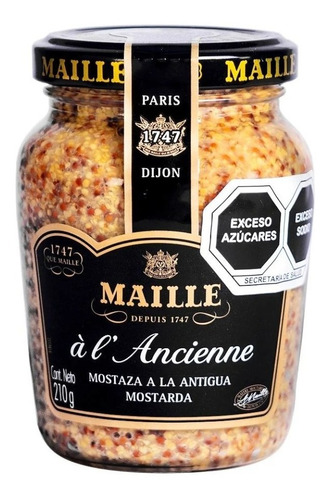 Mostaza Maille A La Antigua Mostarda 210 Gr
