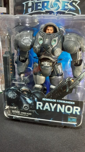 Figura Heroes De La Tormenta - Raynor - Neca