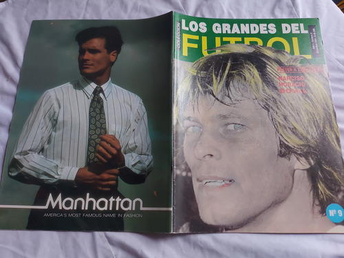 Revista Los Grandes Del Futbol N° 9 Año 1991 Poster N. Doval (Usado)