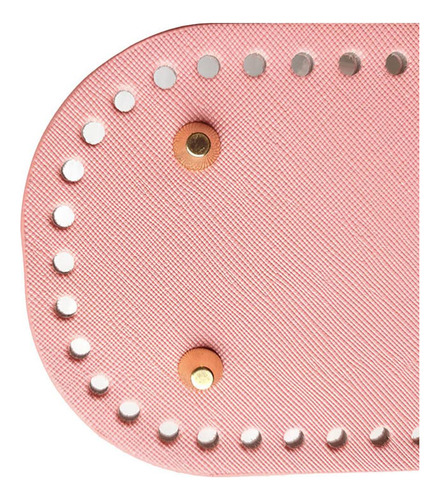 Bolsa De Couro Faça Você Mesmo Com Rosa Rosa 22x10 Cm