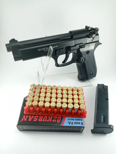 Pistola Major Firat Magnum 2 Proov+50 Tiros Traumatica