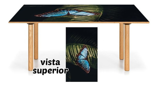 Vinilo Para Mesa Mariposas Alas Naturales Silvestre M35