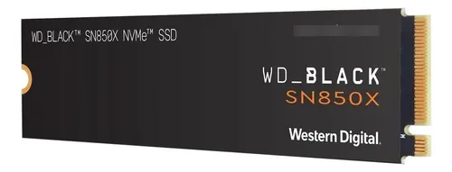 Ssd Wd Black Sn850x 2tb M.2 Nvme Pcie 4.0 Gen4 | Leitura Até 7300
