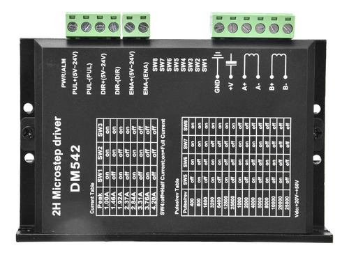 Controlador Motor Paso Fase Digital Para Serie Nema