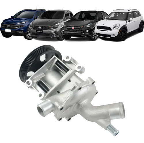 Bomba Água Fiat Toro 1.8 16v Flex 2017 ....