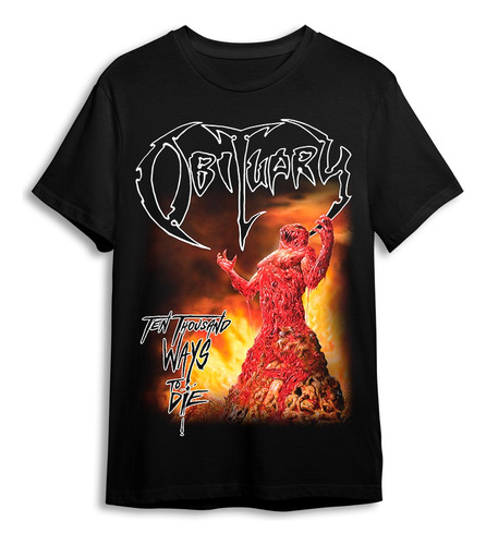 Polera Obituary - Ten Thousand Ways To Die - Holy Shirt