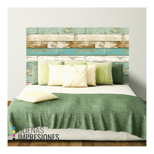 Imagen 1 de 10 de Vinilos Decorativos Pared Respaldo Cabecera Cama