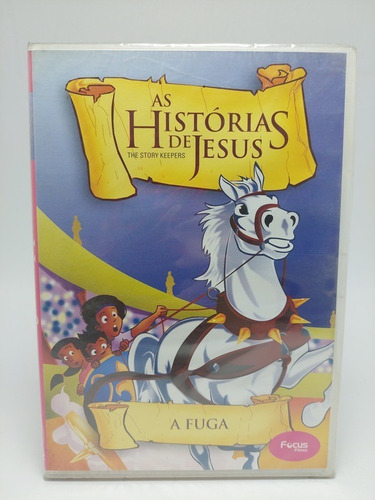 Dvd Filme As Histórias De Jesus - A Fuga - Original