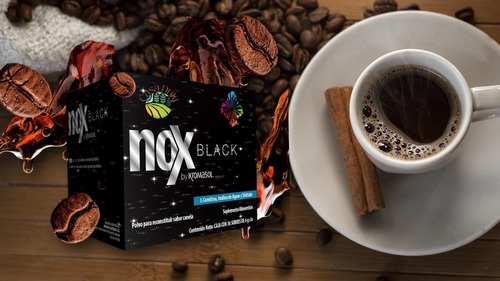 Nox Black By Kromasol® Caja Con 36 Sobres De 6g C/u
