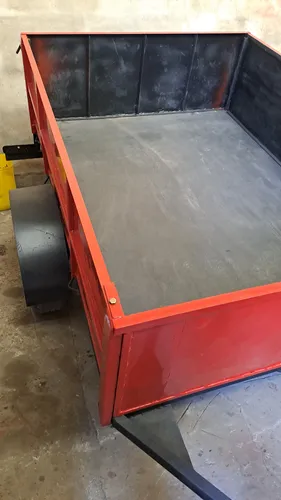 Tráiler De 1 Eje Usado, Se Vende Como Esta En Las Fotos