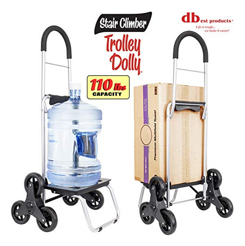Carrito Plegable Subir Escaleras Trolley Dolly, Carrito...