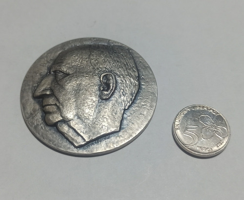 Medalla Antigua Luis Aquino (de La Carcova) - Numismatica