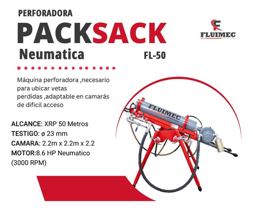 Packsack Fl-50 / Equipo Neumatica / Fluimec