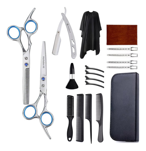 Peluquería Profesional Tijeras Estilista Set 19 Piezas