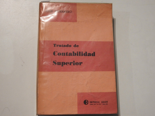 Tratato De Contabilidad Superior - Jose Guerrero - L516
